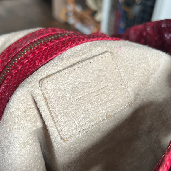 Hunting Season | Large Python Bucket Bag - Picture 2 of 5